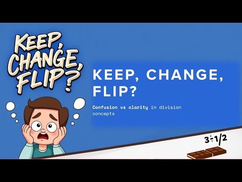 Stop Memorizing "Keep, Change, Flip"! Understand the REAL Math
