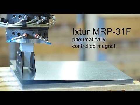 Sheet Metal Lifting - Ixtur MRP-31F pneumatic magnet