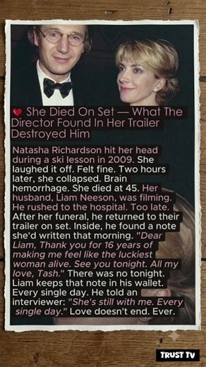 Liam Neeson and Natasha Richardson: Fact-Checking the Secret Trailer Note Myth 💔🎬​