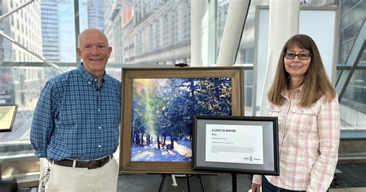 Artists showcase the lives of patients living with rare, debilitating disease through artwork