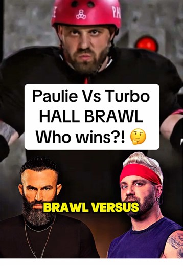 Paulie Vs Turbo in a HALL BRAWL. Who wins?! 🤔 Let us know who you have in the comments! 👇 #thechallenge #thechallengemtv #thechallengeallstars #realitytv #fyp