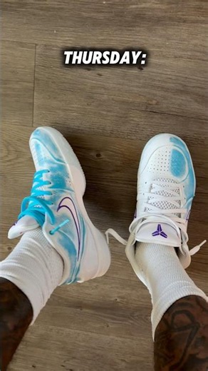 My Hoop Shoe Rotation This Week !