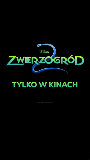 Film numer 🥇! „Zwierzogród 2” tylko w kinach. 🍿 | Disney Polska