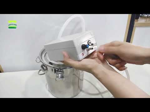 Portable Milking Machine Assembly and Operation