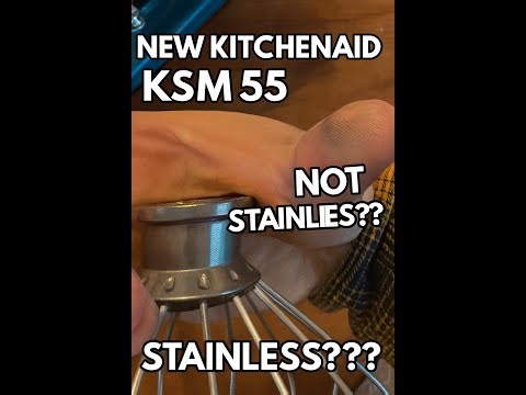 KitchenAid KSM55 First Impressions – The Good, The Bad, and the NOT Stainless