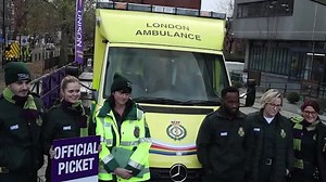Thousands of UK ambulance workers strike over pay