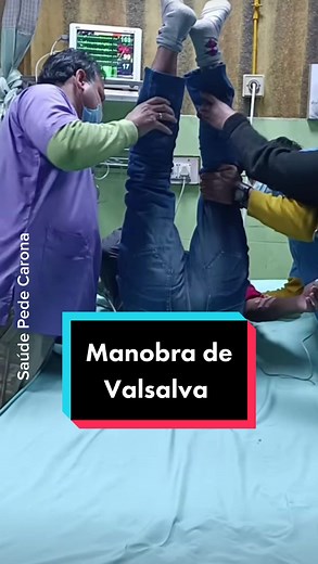 Manobra de Valsalva - Técnica, Procedimento e Emergência