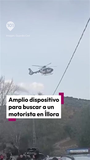 Dispositivo de búsqueda en Íllora para motorista desaparecido