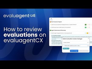 How to Review and Approve Evaluations in evaluagent | QA Review Workflow Walkthrough