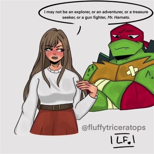 ROTTMNT OC ANIMATIC: “i am a librarian.”