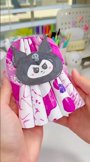 💅DIY Paper Nails Tutorial💡!? #papercrafts #cutecrafts #diycrafts #papernails
