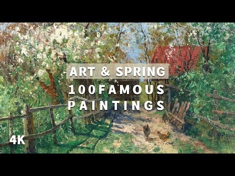 Art & Spring 100 Paintings: Blooms on Canvas｜百幅春天画作，看万物苏醒