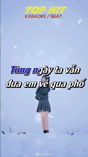Người Tình Mùa Đông Karaoke #shortkaraoke #trendkaraoke