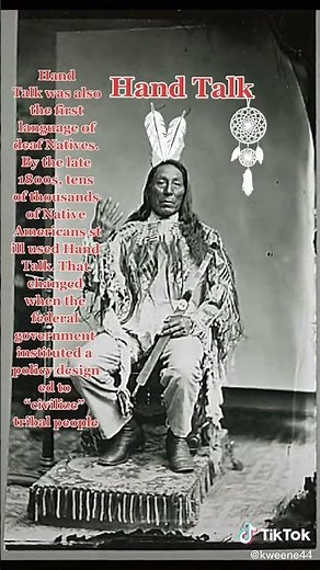 Native American Hand Talk: A Lost Language of the Deaf#NativeAmericanHistory