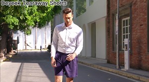 Watch Deyeek Tearaway Casual Shorts on Amazon Live
