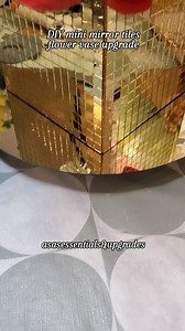 1.2K views · 110 reactions | Enhance your small space with the DIY mini mirror tiles flower vase upgrade. Select from a range of sizes and colors of mirror tiles. Follow me for more DIY ideas and subscribe to my YouTube channel for step-by-step video instructions. Link available in my bio. Thank you for your interest. #asasessentials #diytutorials #howtomake #viralvideos #easycraftsidea #foryoupage #unique #viralreels #procreate | Asa Asa | Facebook