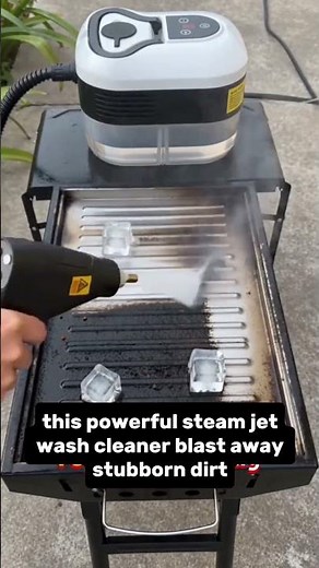 Portable Steam Pressure Cleaner That Melts Away Dirt