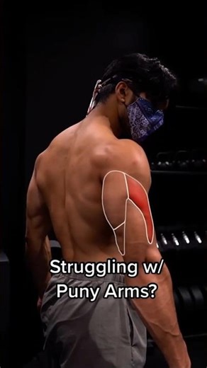 Best DB triceps exercise 🔥 #gymworkout #bestexercise #musclebuilding