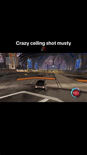 Incredible Ceiling Musty Shot in Rocket League