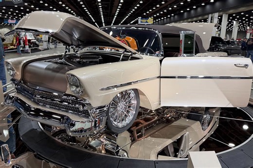 Custom 1956 Chevrolet 'Elegant Lady' wins 2026 Ridler