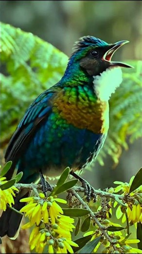 The sound of Tui #asmr #wildlife #sciecne #naturesounds