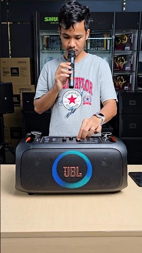 Testing the Wireless Microphone! JBL PartyBox On-The-Go Essential