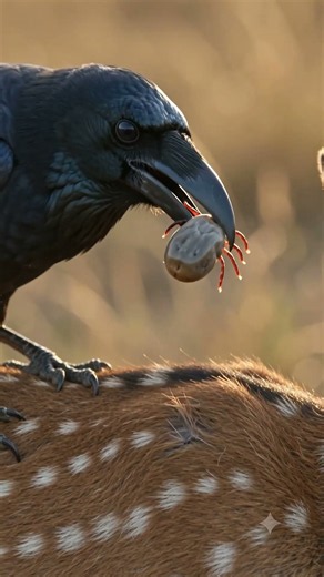 The Crow That Cleans the Deer: Jungle crow Facts