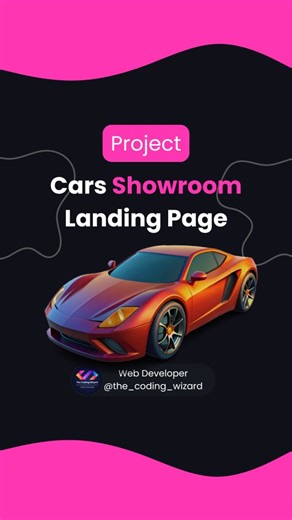 The Coding Wizard | Web Development & AI | 1M🎯 on Instagram: "Cars Showroom Landing Page 🚘 Source Code -> Link in bio🔥💥 Follow @the_coding_wizard Follow @the_coding_wizard Follow @the_coding_wizard Tag your friends that need to see this! 🙏 • • Turn on post notification so you don't miss any single post 📲 • • __________________________________ Like our content ? Hit that follow button! ⬇️ 👉 @the_coding_wizard 👉 @the_coding_wizard __________________________________ #Programmer #programming