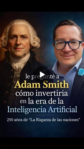 Le pregunté a Adam Smith (padre de la economía moderna) en qué invertiría hoy en día. Su libro “La riqueza de las naciones” cumple 250 años y sus postulados sobre el dinero, el valor, el mercado… | Fernando Salgado Zenteno