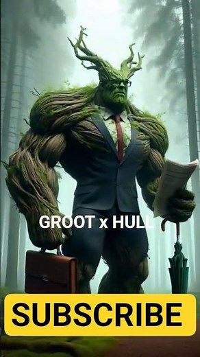 GROOT x HULK AI FUSION 🥰‼️ #live #viral #trending #shorts#viral