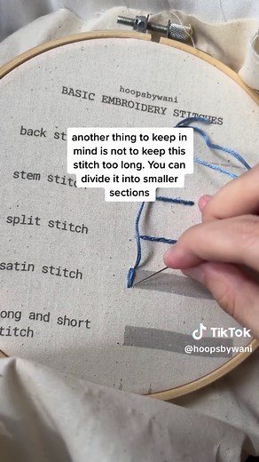 Satin Stitch & Long and Short Stitch Tutorial | Embroidery Tips