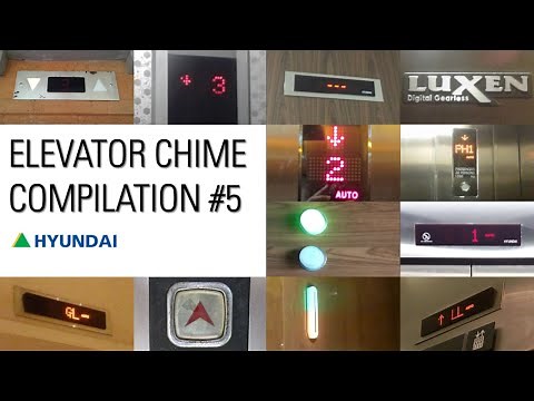Elevator Chime Compilation #5 - Hyundai