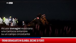 Olanda, treno deraglia fra l’Aia e Amsterdam: una vittima e decine di feriti