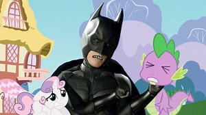 MLP对于蝙蝠侠遇见小马的反应