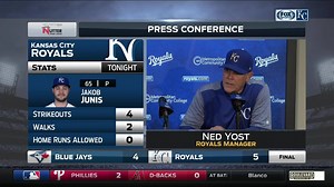 Ned Yost on the reason for the Kansas City Royals' resurgence: "Just their fight, their will. They don't quit until the last pitch is thrown. They don't lose focus, they just keep battling right to the end." | FanDuel Sports Network Kansas City
