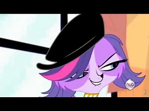 Littlest Pet Shop Zoe Trent looks up while Sesame Street 4137 Ending