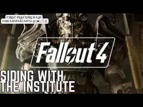 🔴 LIVE ☢️WHAT IF? Siding with the Institute! 🧬 Alternative Ending Run