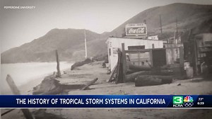 How often do tropical remnants hit California? A look at the history