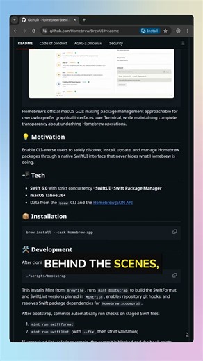 BrewUI: Homebrew's Official Mac App for Installing Packages