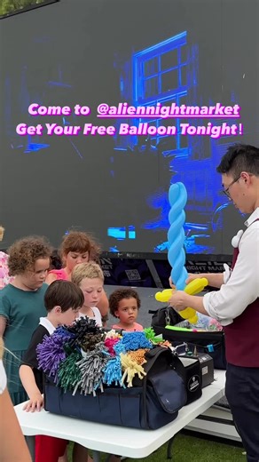 Alien Night Market on TikTok