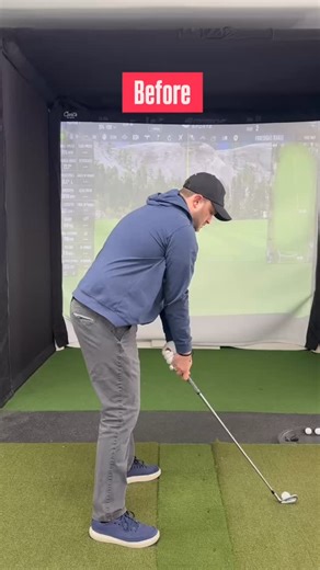 Are you the Before or After? I taught 4 lessons today coming back from my illness and each student had similarities related to the before... open shoulders, ball too far forward, clubface open, no depth, flipping, sway away from the target and pulls. Or are you the After? Slight reverse K set up, face and handpath checkmark in takeaway, lead wrist neutral and face at p4, Shaft lean at impact with a slight baby draw. Everybody has their own swing, there is no one perfect swing but as I coach more