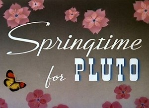 迪士尼动画布鲁托布鲁托的春天 Springtime for Pluto.1944.重制版标题卡第二版