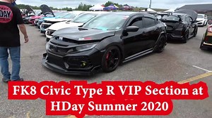 44K views · 2.1K reactions | So much Honda Love at HDay Summer 2020! Here’s a look at the FK8 Civic Type R VIP Section. #Honda #HondaLove #CivicTypeR | HondaPro Jason | Facebook