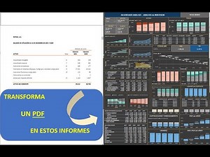 CONVERT PDF TO DASHBOARD IN POWER BI