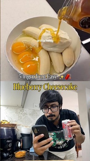 Blueberry Cheesecake 🫐🧨 | #peppafoodie #recipe #food