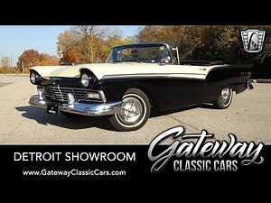 1957 Ford Fairlane Convertible- Gateway Classic Cars of Detroit- #1566DET