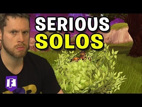SERIOUS FORTNITE SOLOS! NO JOKES!
