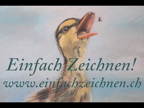 Wie zeichne ich Tiere? Zeichnen lernen, mit Pastell zeichnen, zeichnen für Anfänger