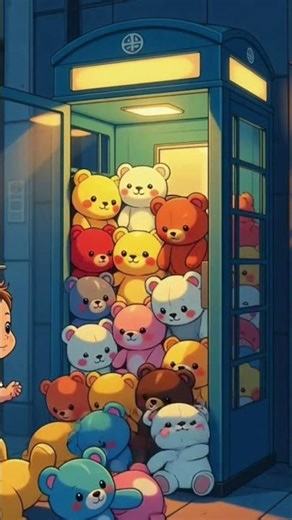 ASMR Teddy Bears Escaping Wardrobe 🧸 Deep Relax & Sleep | ASMR doll #asmrsounds #asmr #asmrvideo