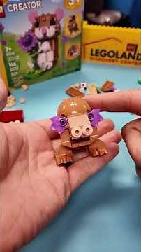 2 Master Builders redesign a LEGO hamster